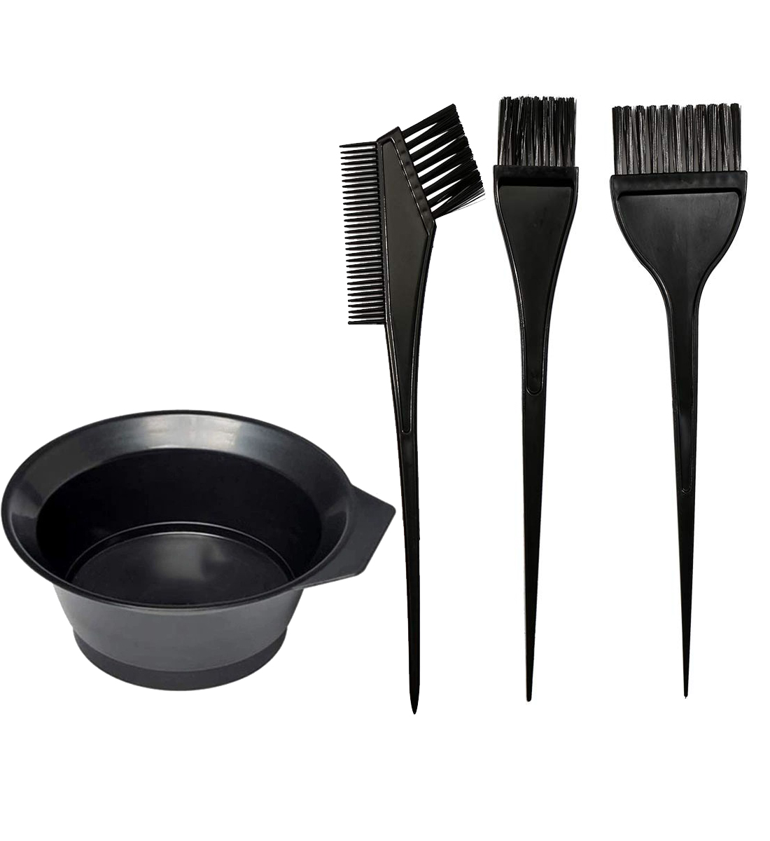 Home Barber - 4Pcs Home Salon Hair Dyeing Brush