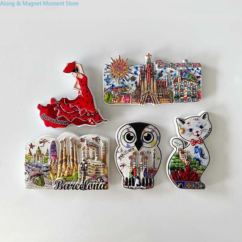 Home Barcelona - Barcelona, Spain tourist souvenir 3d three-dimensional