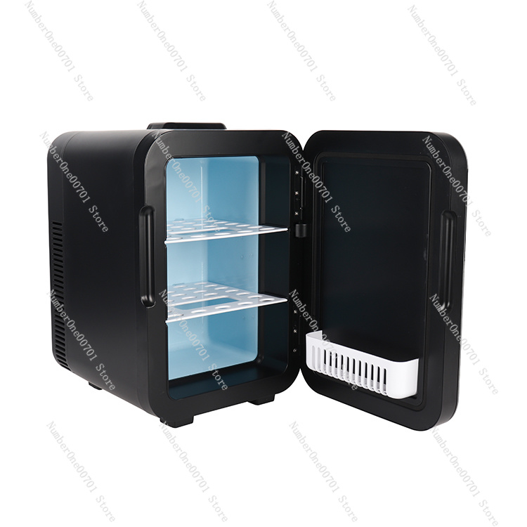 Home Bar And Fridge - 10L Black Portable Handle Car Home