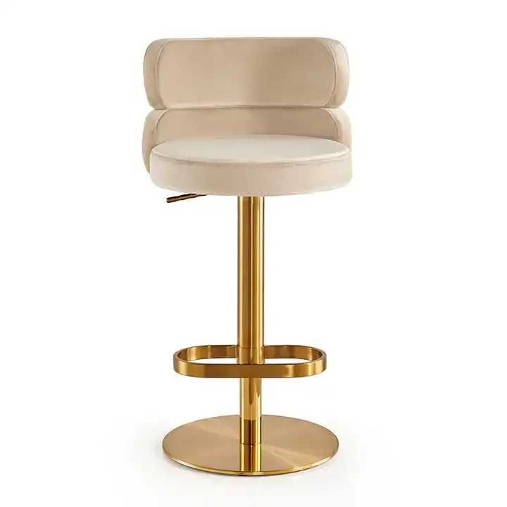 Home Bar Stools - For Modern Luxury Stainless Steel Lift