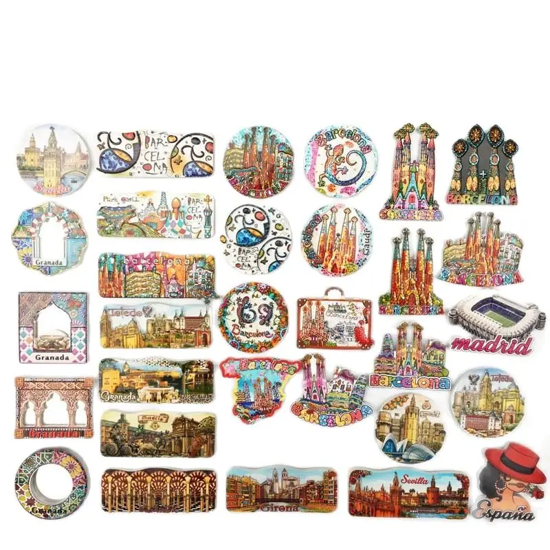 Home Barcelona - Spanish Barcelona Fridge Magnet UV Print