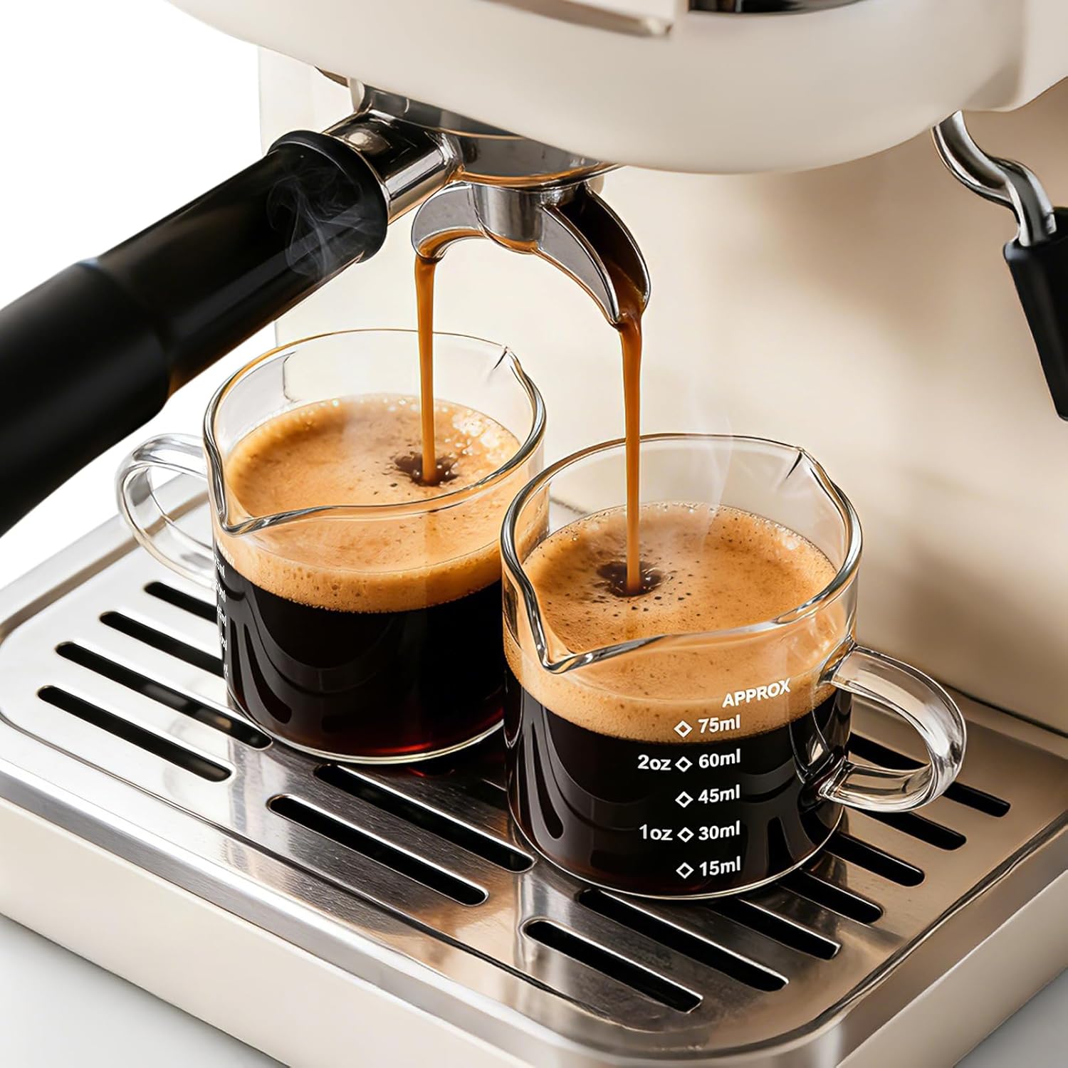 Home Bar Set - 1/2pcs Espresso Cups 4oz Espresso Shot
