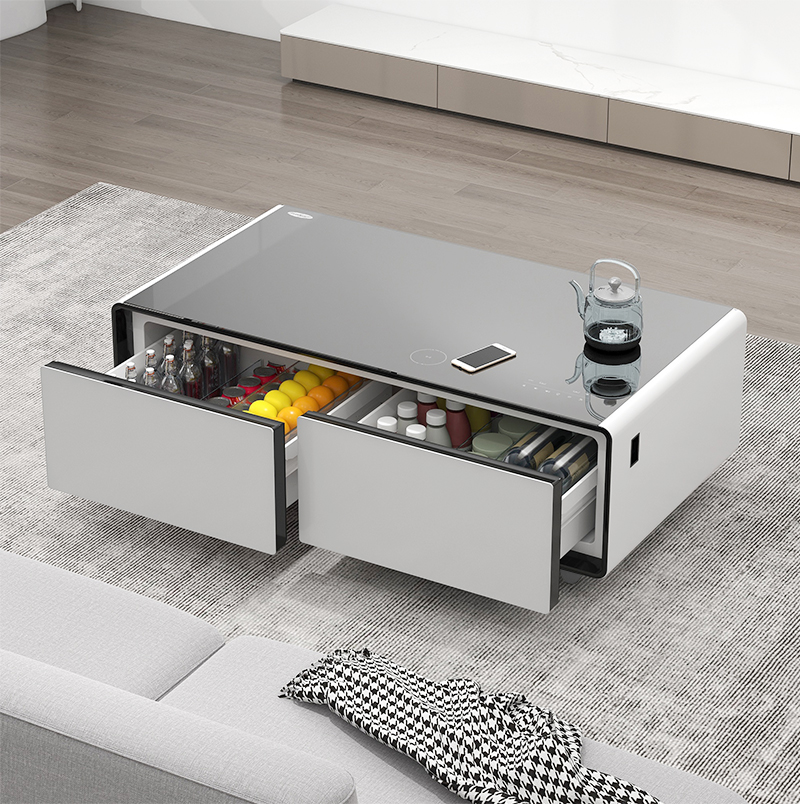 Home Bar And Fridge - Smart Coffee Table Mini Bar Fridge