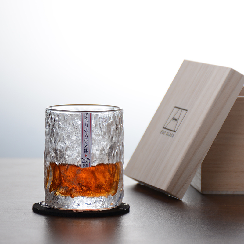 Old Fashioned Glass - Thick Heavy Base EDO Crystal Glacier