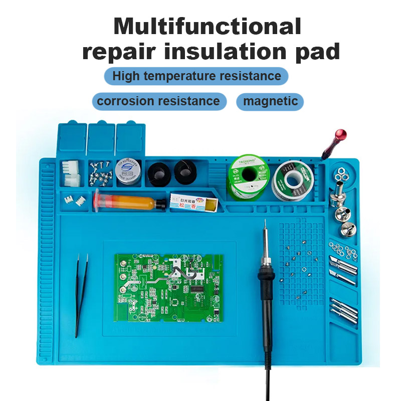 Bar Mat Rubber - Multi-function Working Repair Pad for Mobile