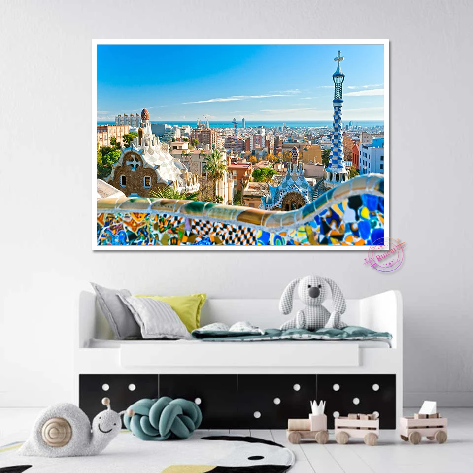 Home Barcelona - Park Guell In Barcelona Spain Travel