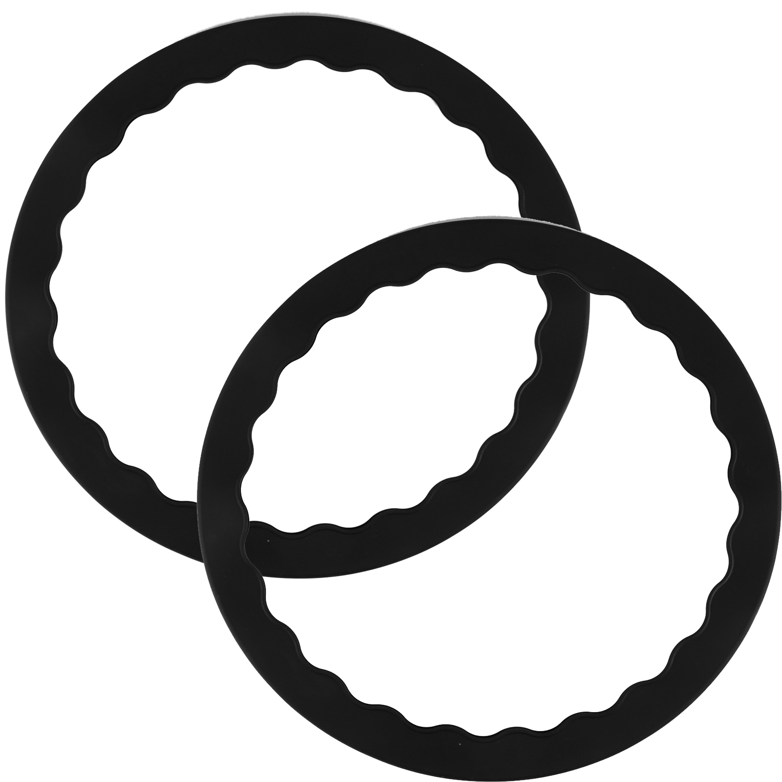 Home Bar Stools - 2pcs Chair Leg Caps Rubber Floor