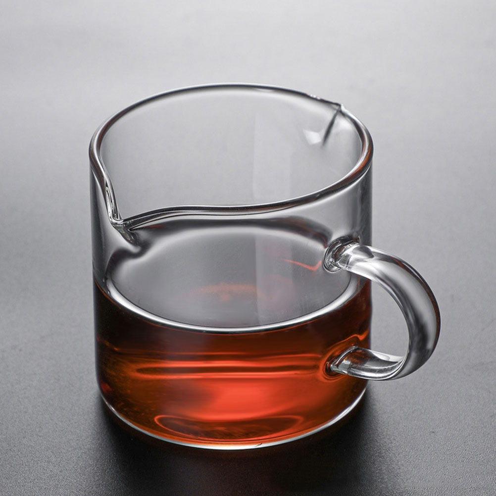 Home Bar Set - 2Pcs Espresso Cups Set Transparent Borosilicate