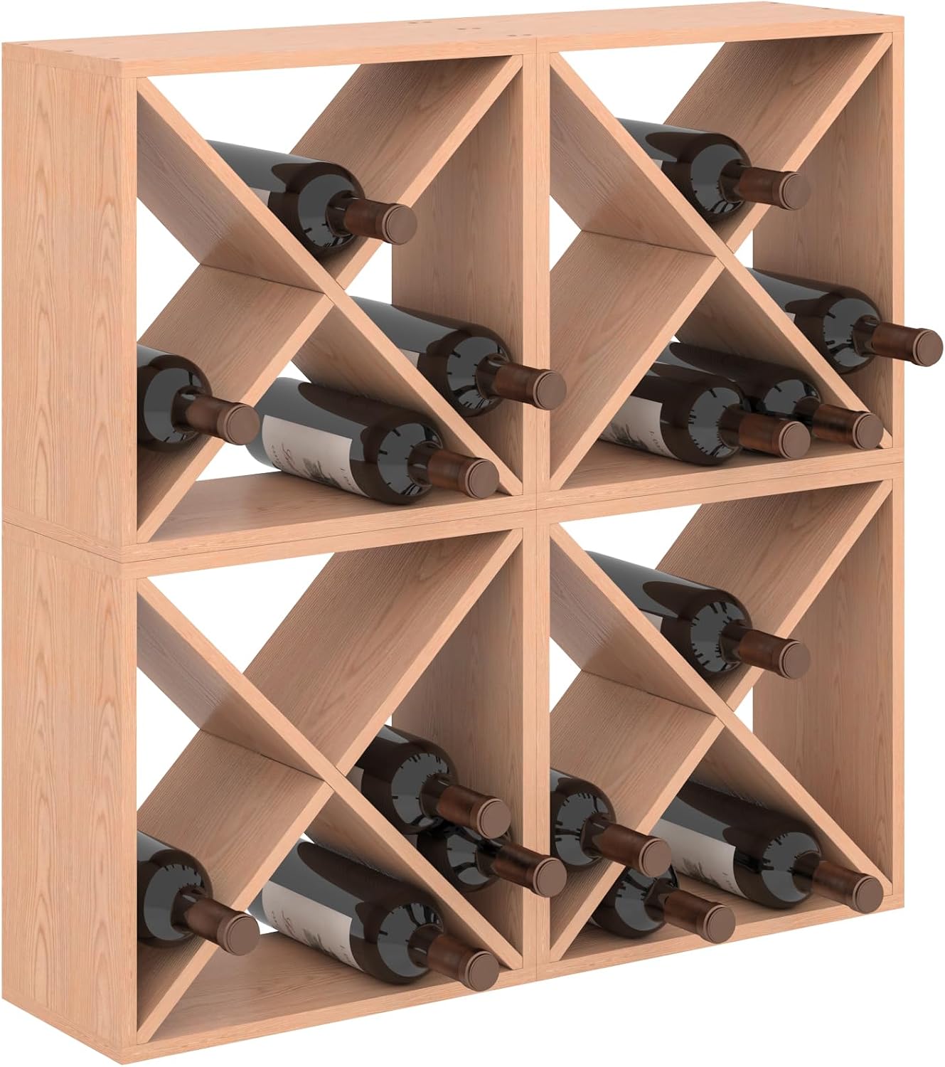 Home Bar Shelf - 96 Bottle Wine Rack Countertop Wine