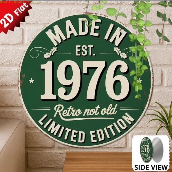Home Bar Cafe - Made in 1976 Retro Not Old
