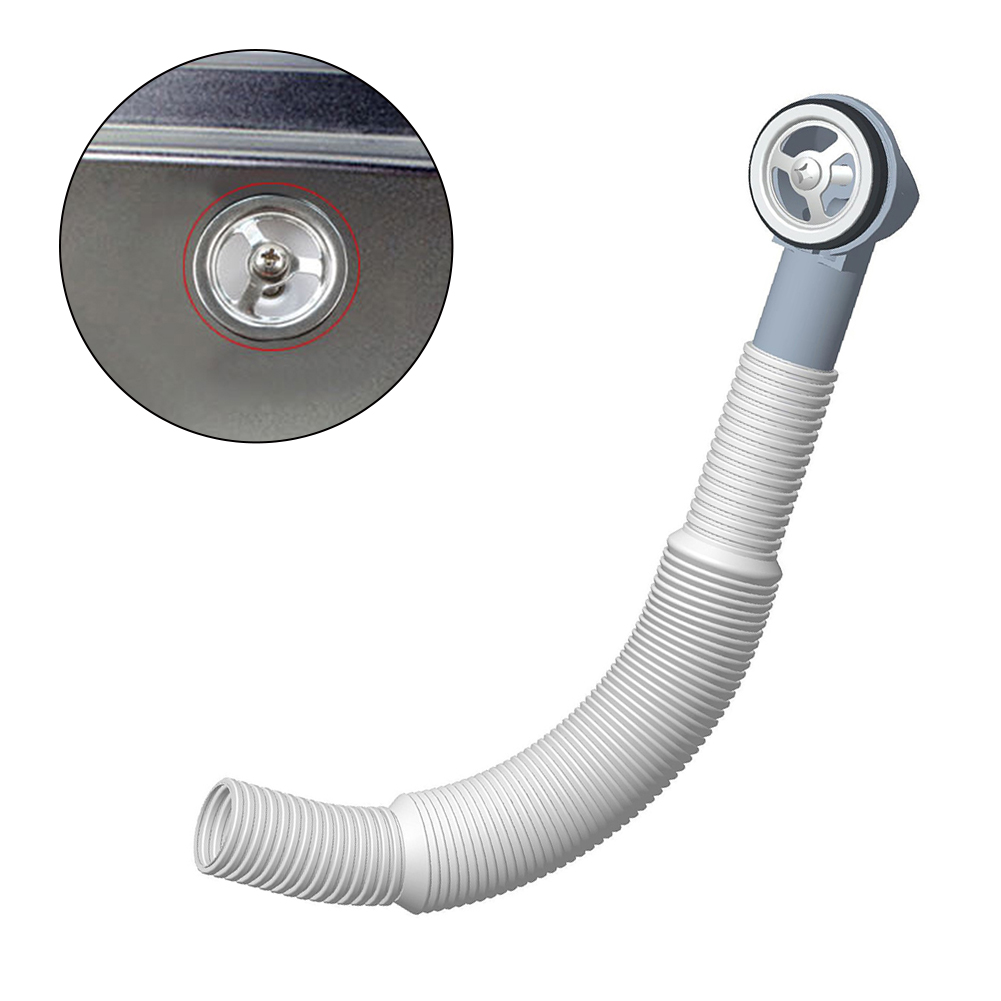Home Bar Sink - Round Overflow Pipe Washbasin Drainer Replacement