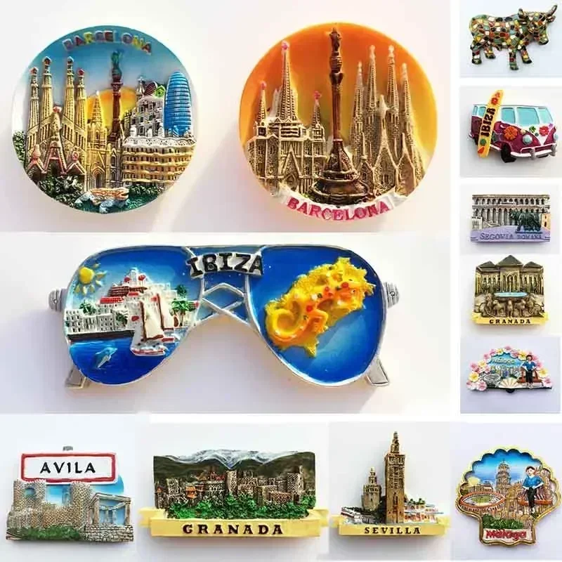 Home Barcelona - Barcelona Spain Fridge Magnets Columbus Granada