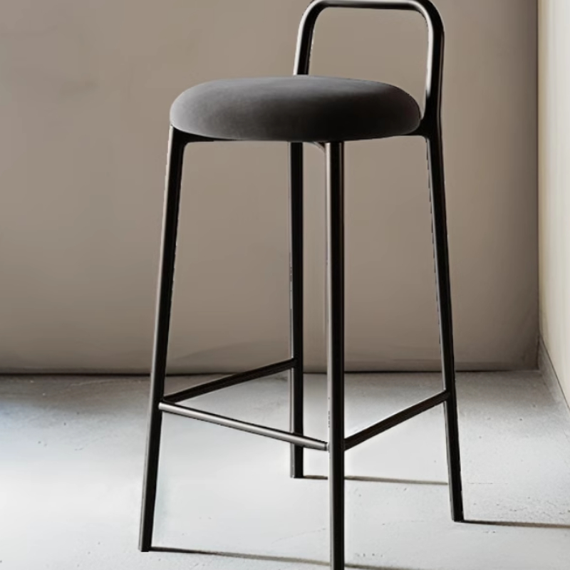 Home Bar Seating - Modern Minimalist High Bar Stool Stackable