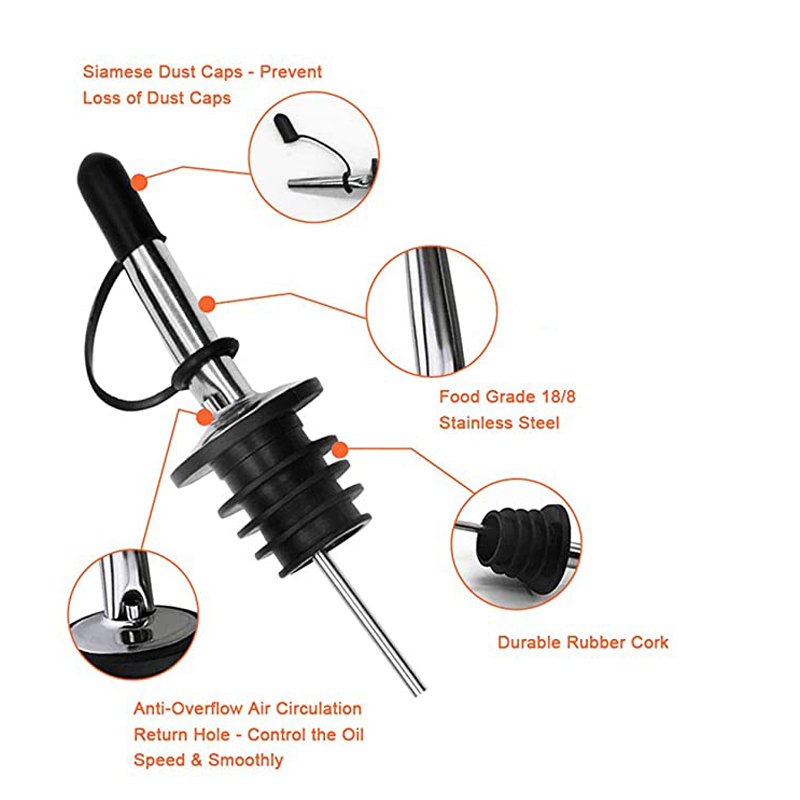 Stainless Steel Speed Pourers  - Speed Pourer Cap ulasan dan harga
