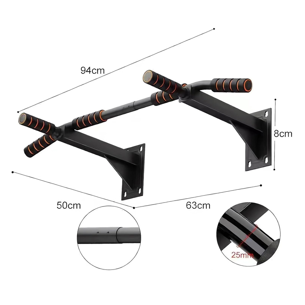 Adjustable Steel Frame Bar Hom - Home Bar And Gym ulasan dan harga