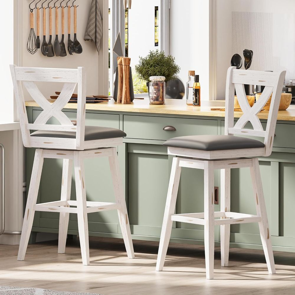 Swivel Barstools Set o 2, 29