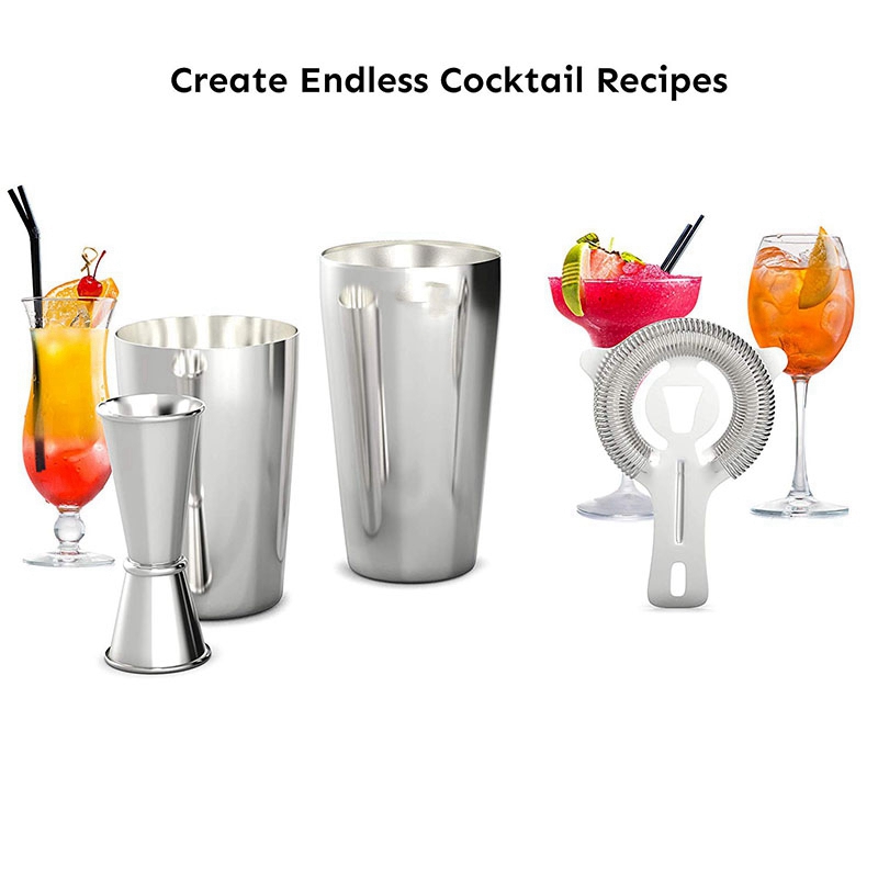 ABJT-Cocktail Shaker Set: Prof - Boston Shaker Set ulasan dan harga