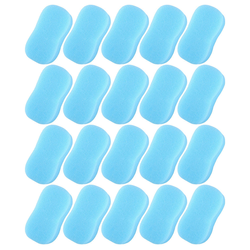 20Pcs Hair Sponge Soft Supple  - Home Barber ulasan dan harga