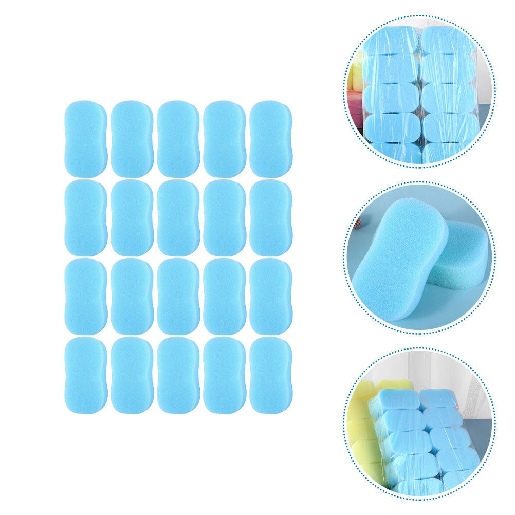 20Pcs Hair Sponge Soft Supple  - Home Barber ulasan dan harga