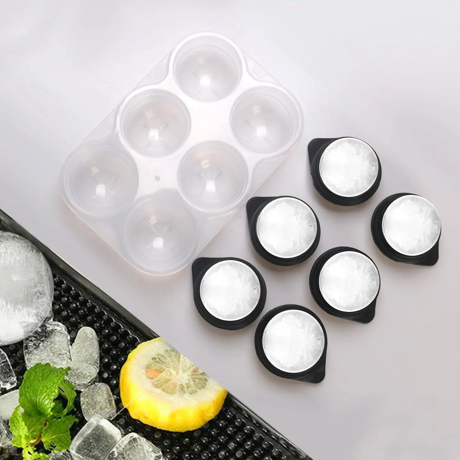 Large Silicone Ice Cube Tray W - Ice Mold Sphere ulasan dan harga