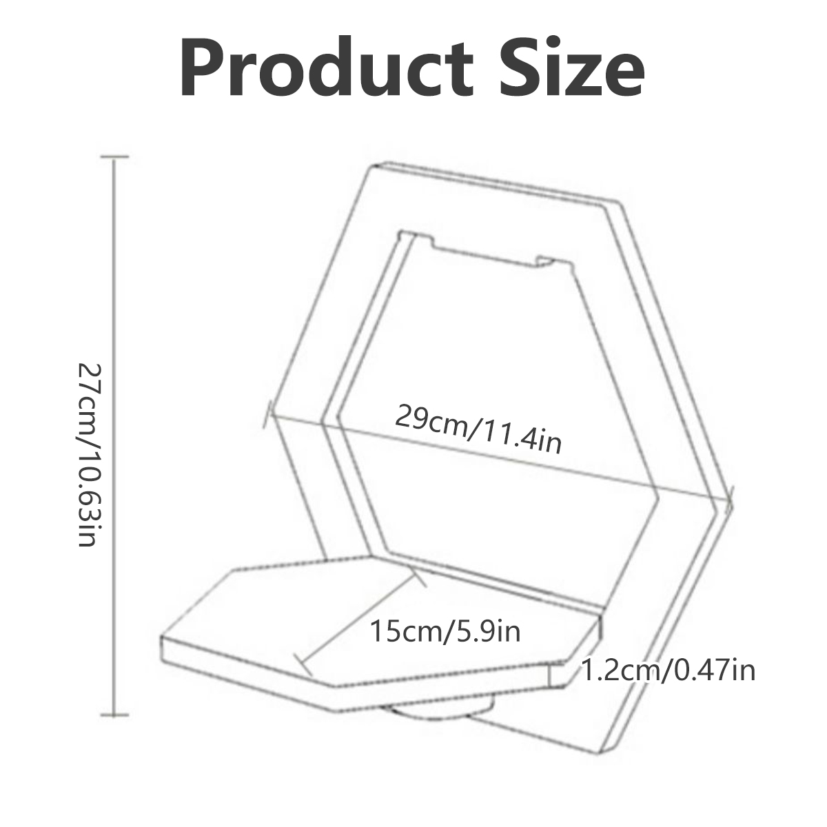 3Pcs Wall Organizer Wall Shelf - Home Bar Shelf ulasan dan harga