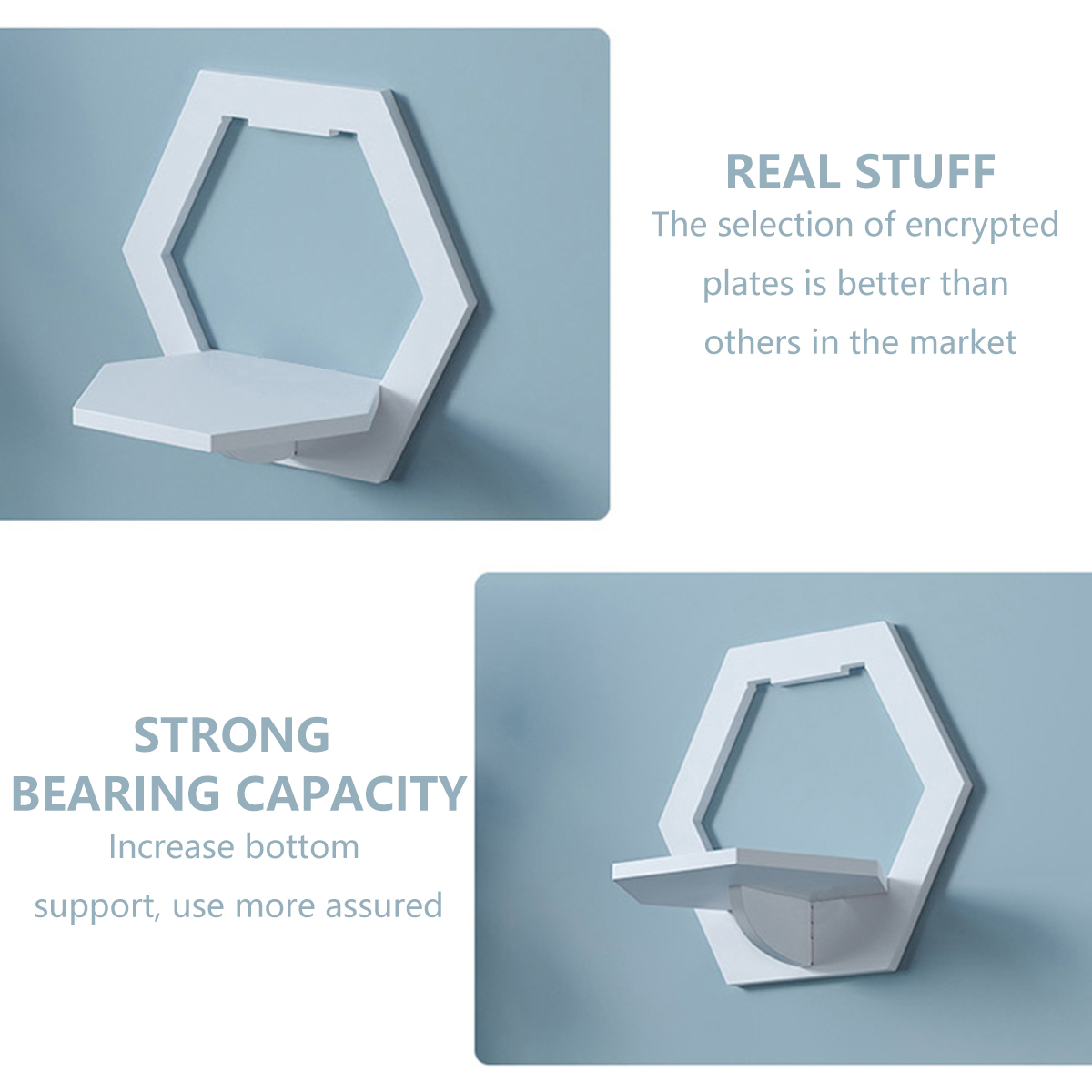 3Pcs Wall Organizer Wall Shelf - Home Bar Shelf ulasan dan harga