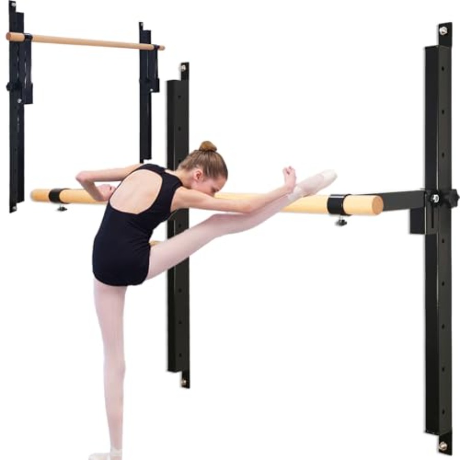 Wall Mounted Ballet Barre 4ft  - Home Bar And Gym ulasan dan harga