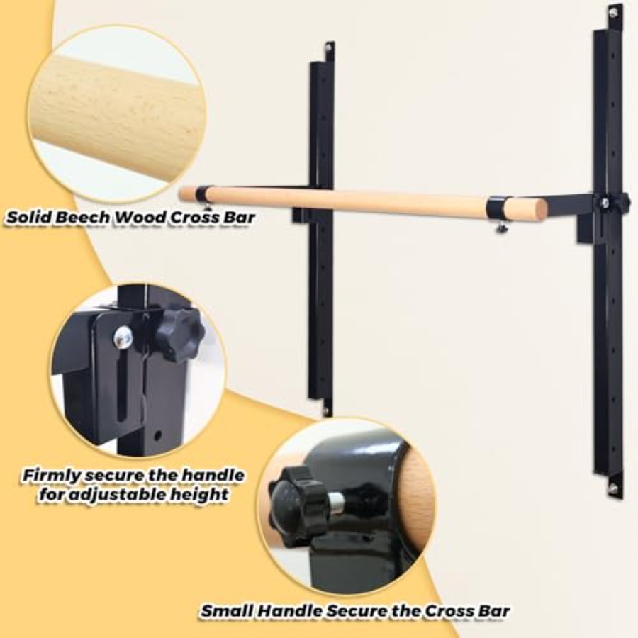 Wall Mounted Ballet Barre 4ft  - Home Bar And Gym ulasan dan harga