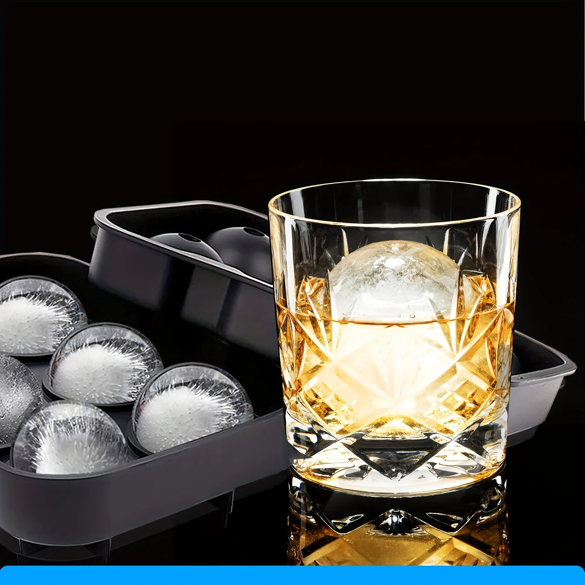 1pc 3D Rose Ice Cube Mold, Squ - Ice Mold Sphere ulasan dan harga