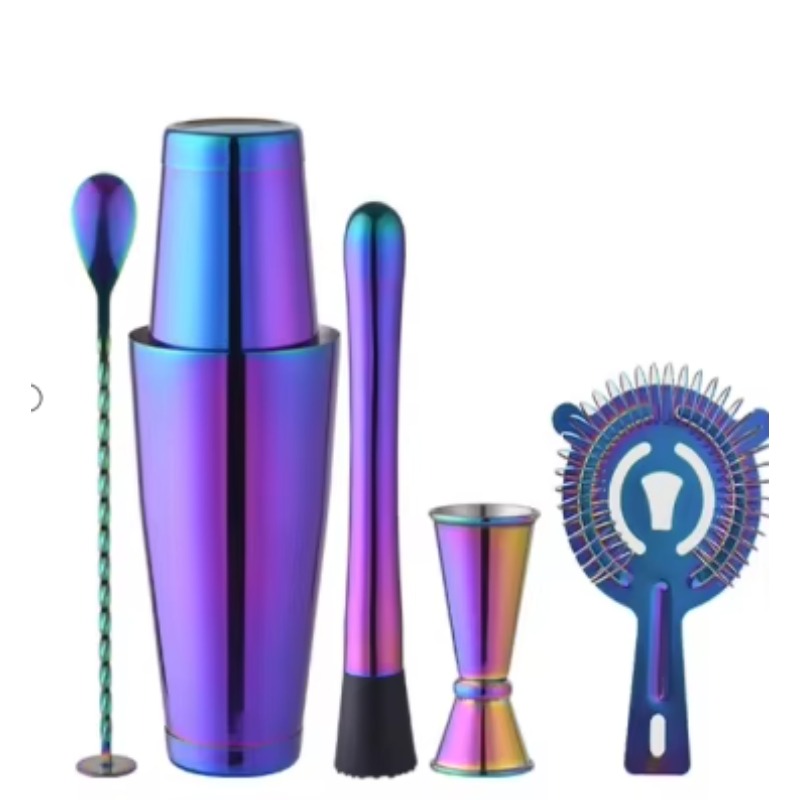 stllFactory Hot Selling 6pc Bo - Boston Shaker Set ulasan dan harga