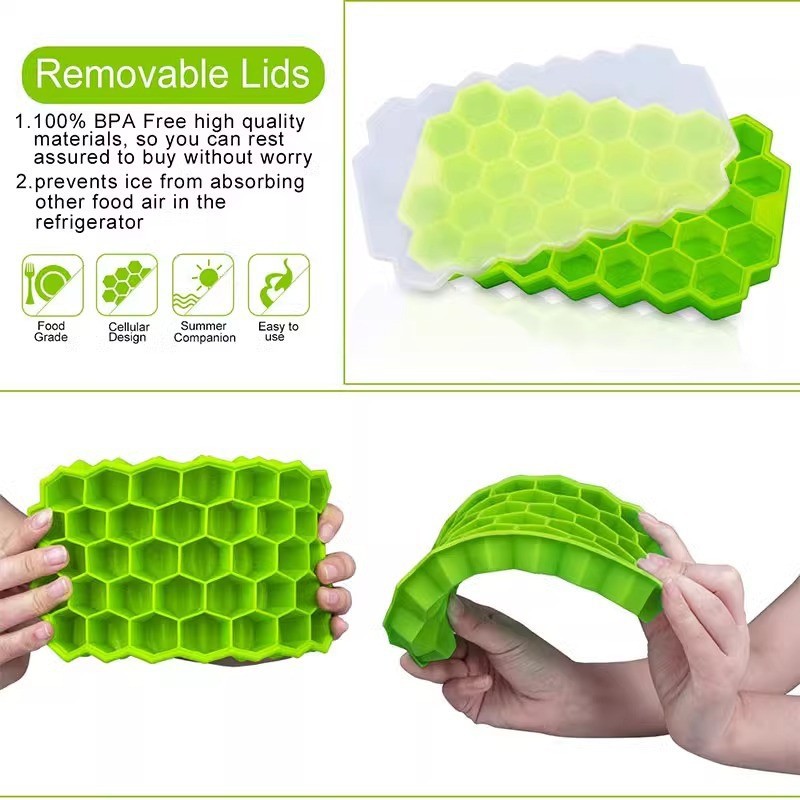 37 Grids Silicone Ice Grid Bal - Ice Mold Sphere ulasan dan harga