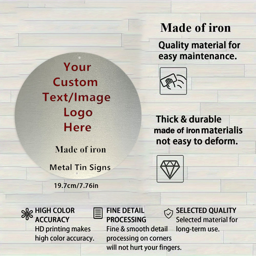 Custom Photo/Text Aluminum Sig - Home Bar Signs ulasan dan harga