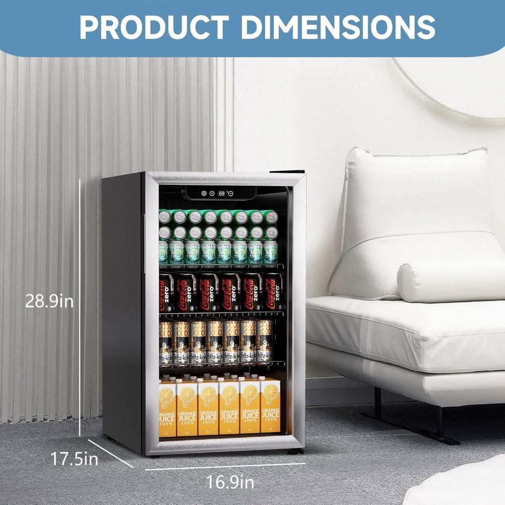 110 Can Compact Beverage Refri - Home Bar And Fridge ulasan dan harga