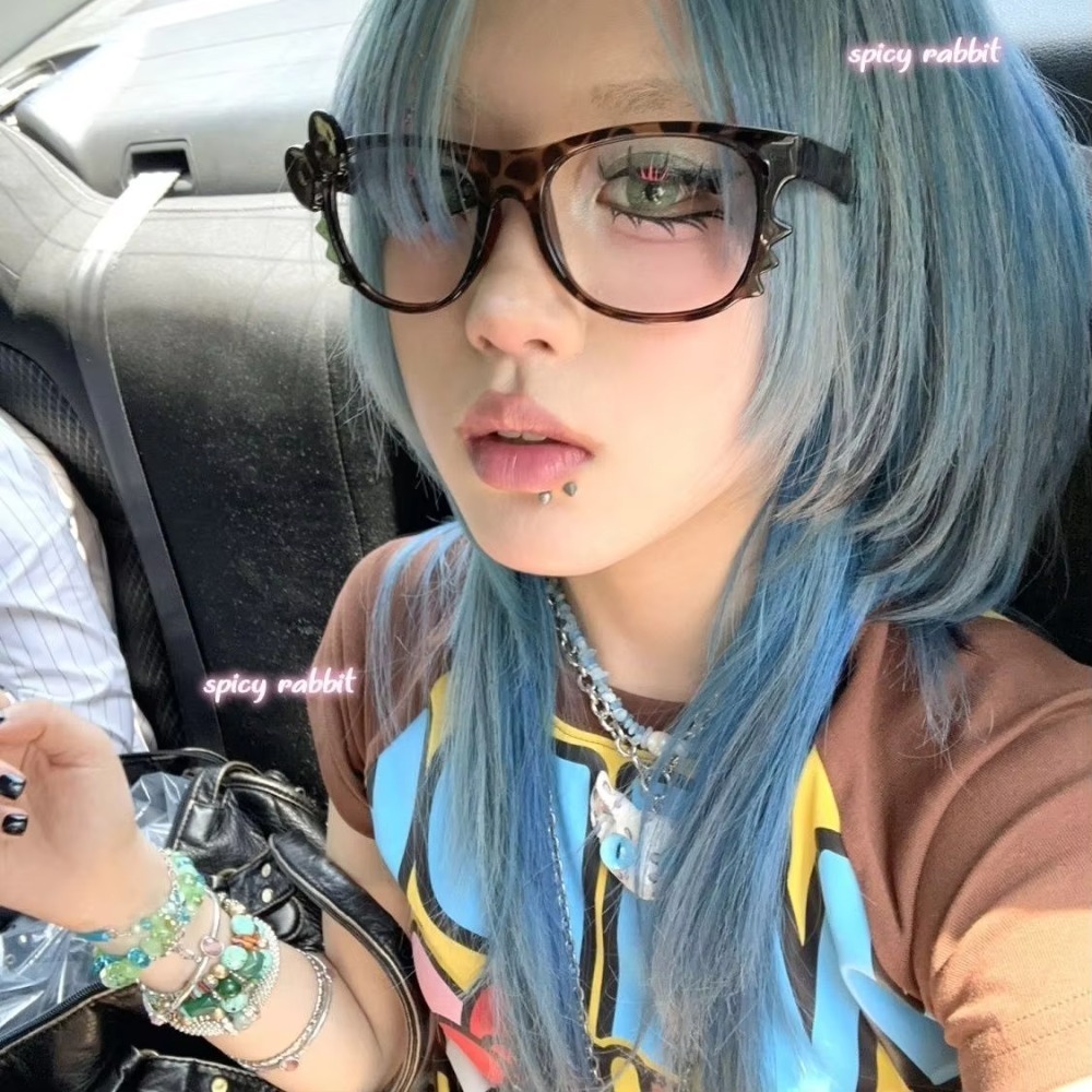 Kawaii  Glasses Retro Anime Kt - Old Fashioned Glass ulasan dan harga
