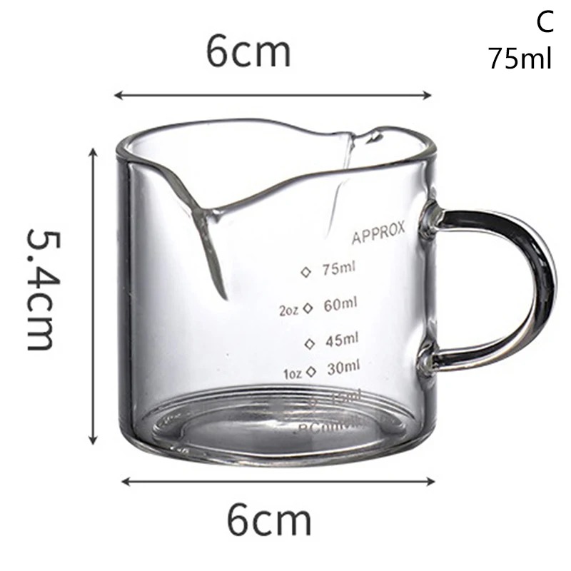 1/2pcs Espresso Cups 4oz Espre - Home Bar Set ulasan dan harga