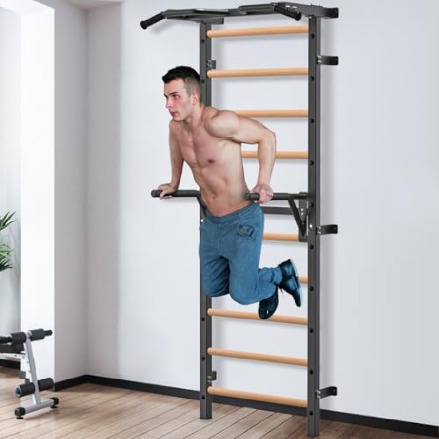 Wall Mounted Gymnastic Stall B - Home Bar And Gym ulasan dan harga