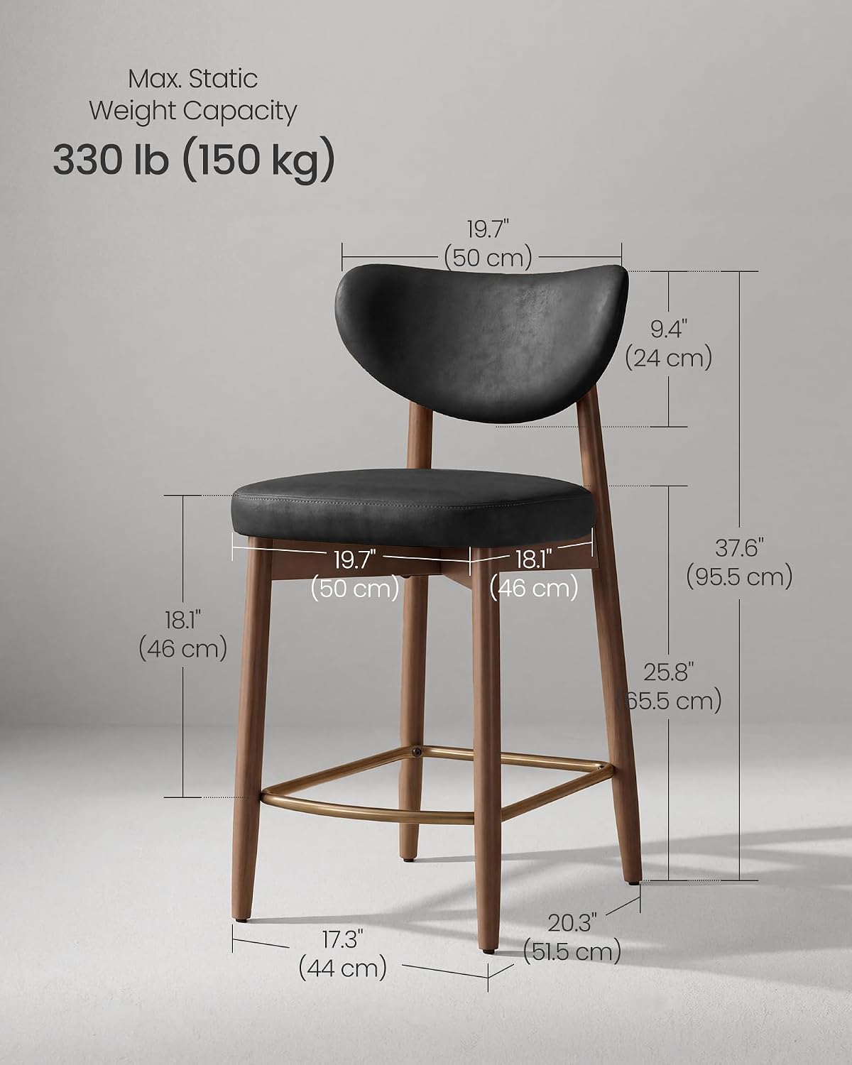 Mid Century Modern Wooden Bar  - Home Bar Seating ulasan dan harga