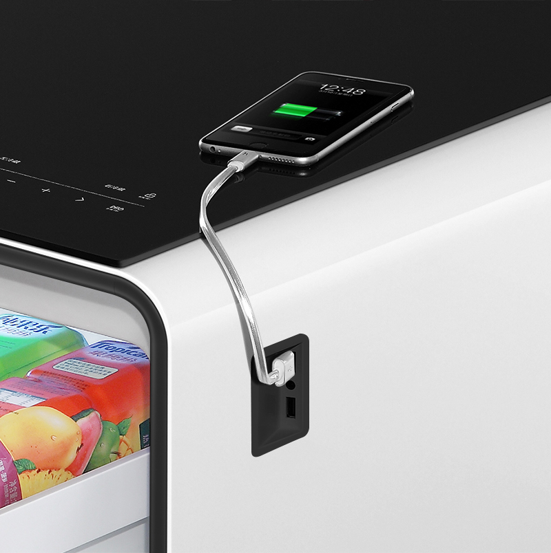 Smart Coffee Table Mini Bar Fr - Home Bar And Fridge ulasan dan harga