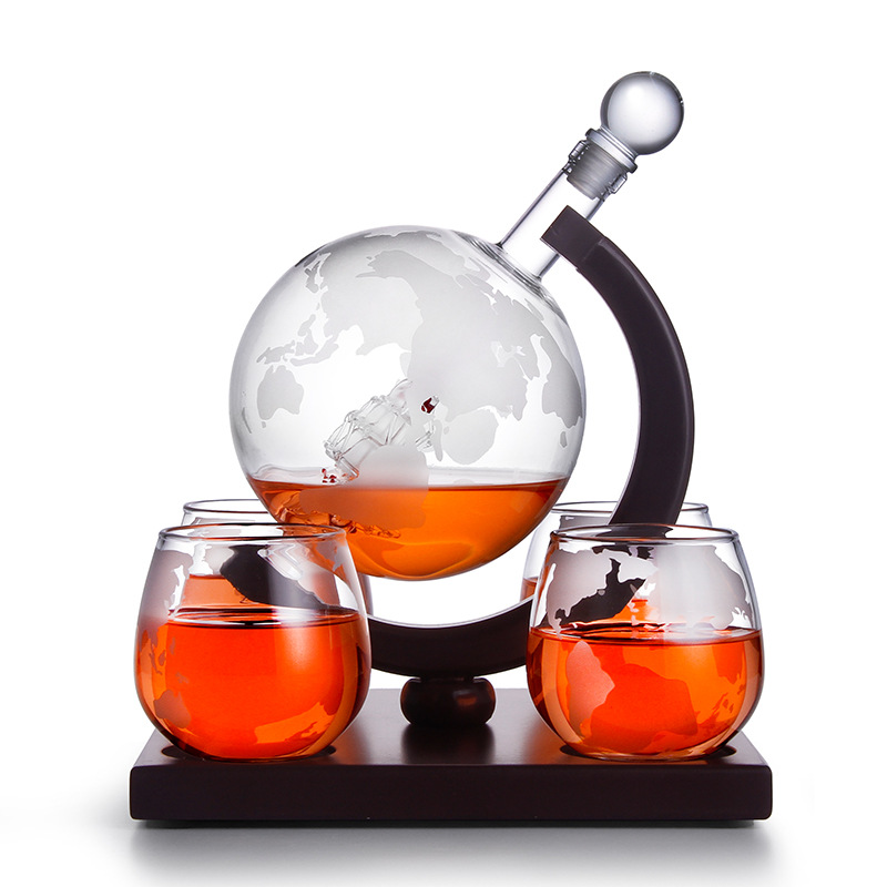 Globe Decanter Creative Glass  - Decanter Globe Set ulasan dan harga