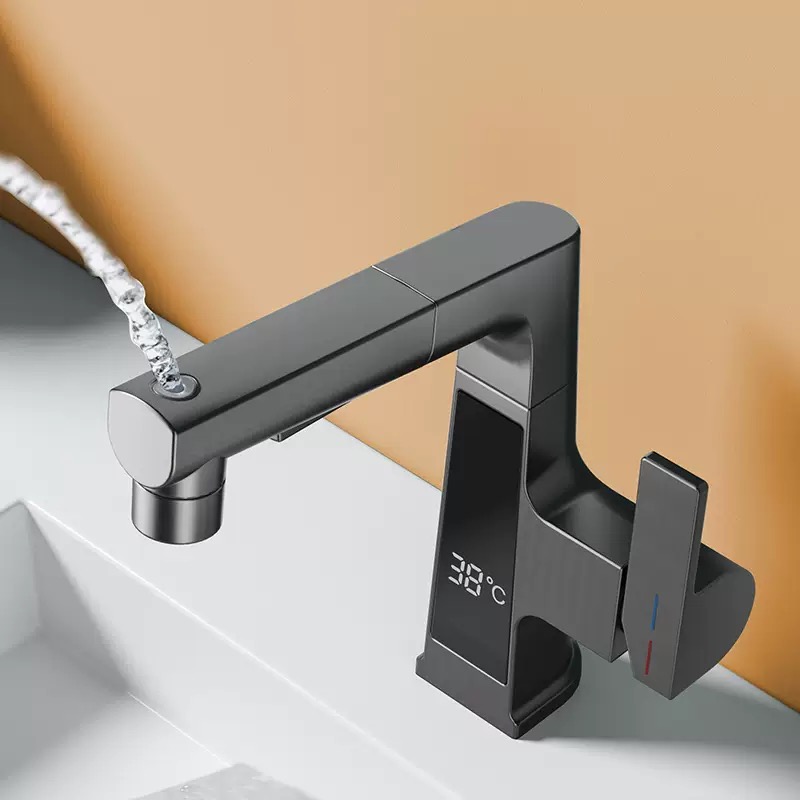 Digital Display Pulling Faucet - Home Bar Sink ulasan dan harga
