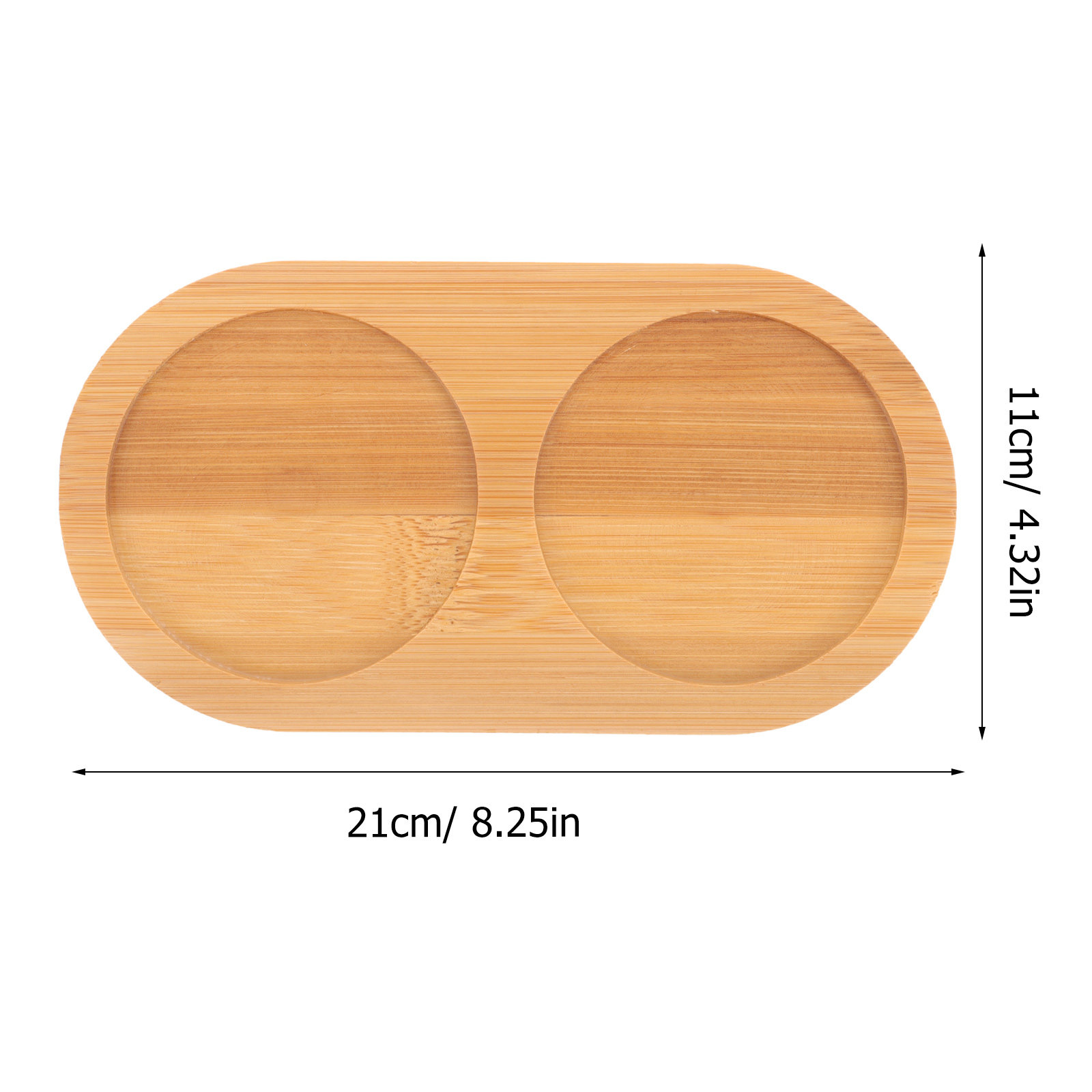 Bamboo Coasters Set Wood Drink - Home Bar Set ulasan dan harga