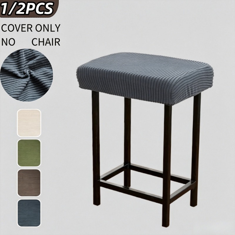 1/2pcs Bar Stool Cover Elastic - Home Bar Seating ulasan dan harga