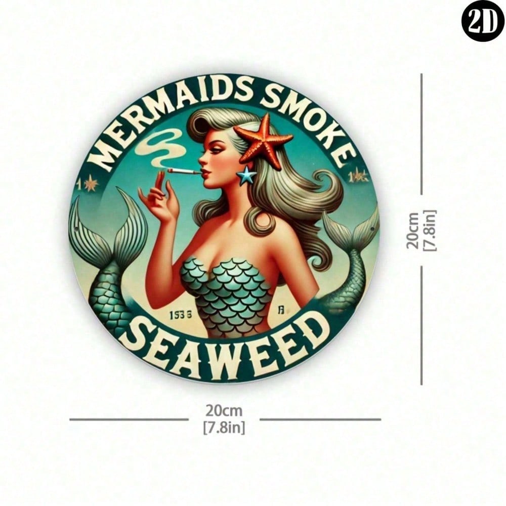 Vintage Mermaid Seaweed Smoke  - Home Bar Cafe ulasan dan harga