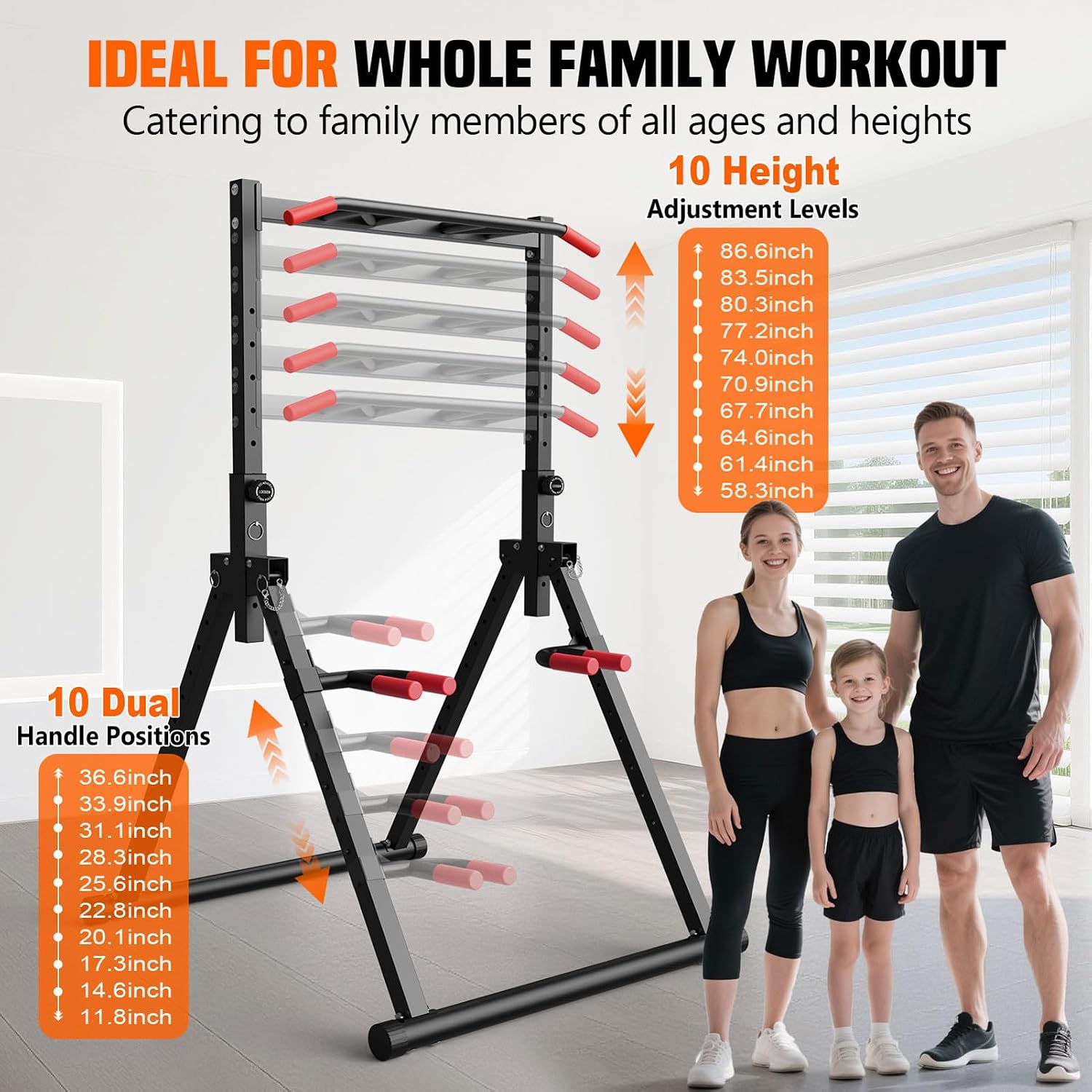 Foldable Power Tower Dip Stati - Home Bar And Gym ulasan dan harga