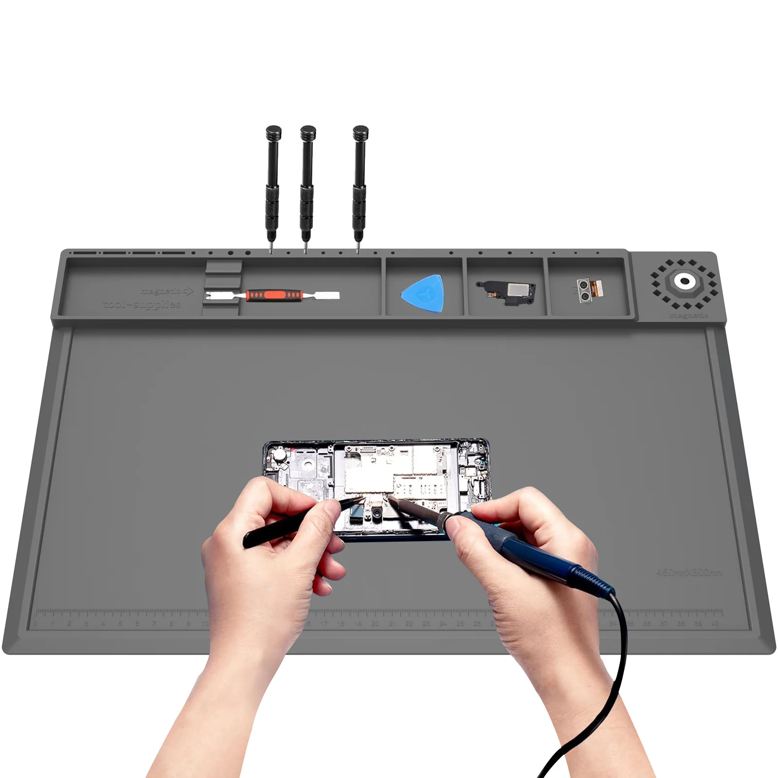Soldering Station Mat Silicone - Bar Mat Rubber ulasan dan harga