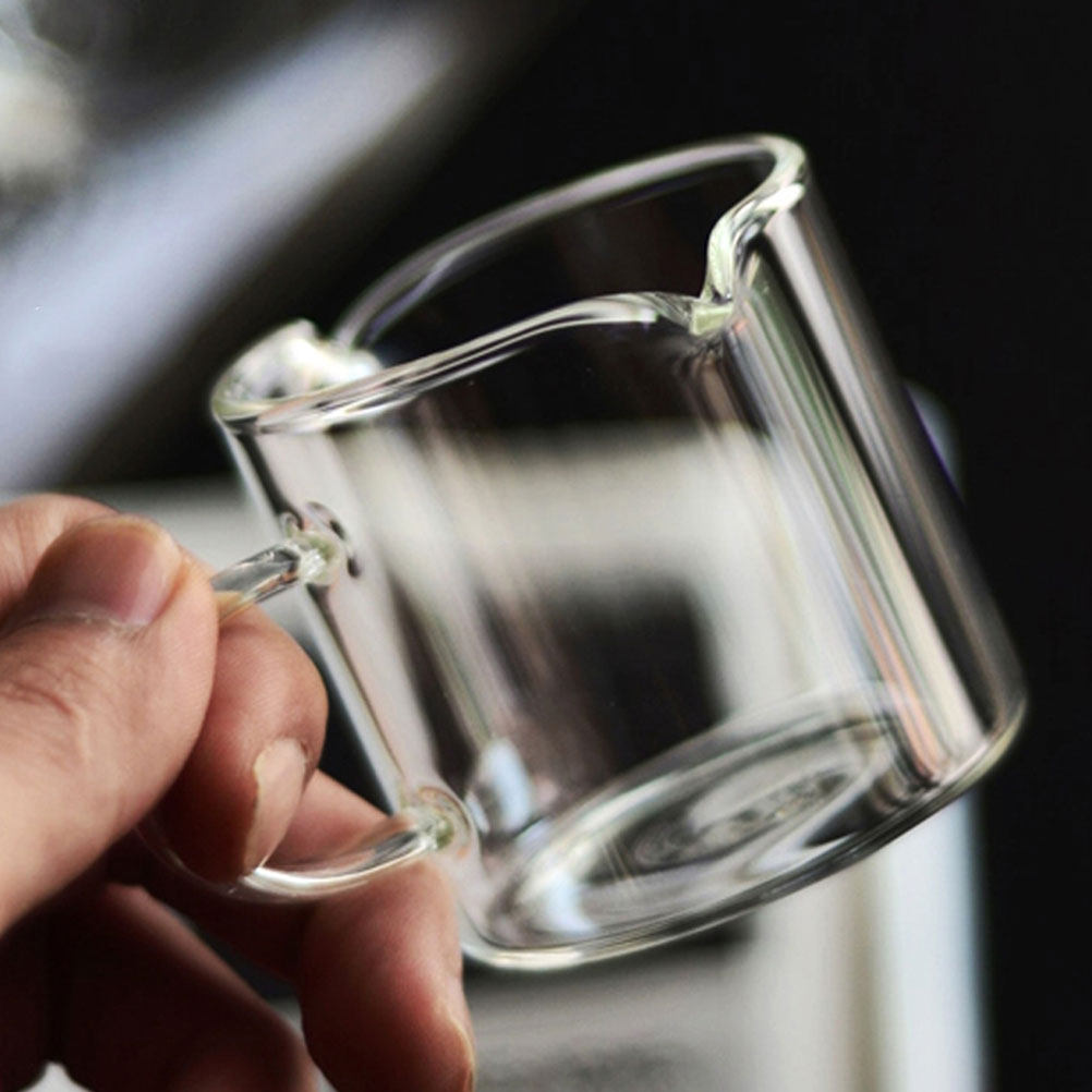2Pcs Espresso Cups Set Transpa - Home Bar Set ulasan dan harga