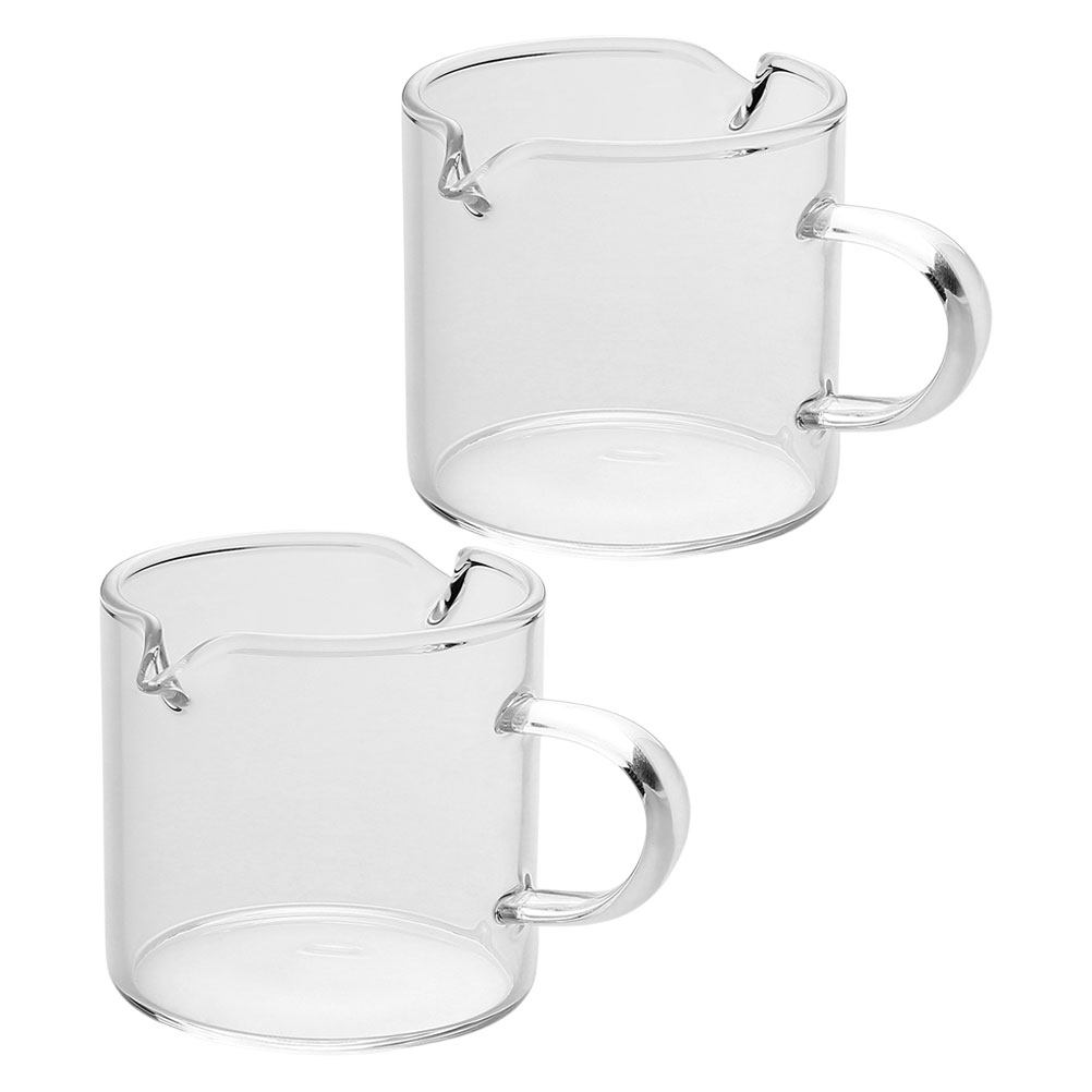 2Pcs Espresso Cups Set Transpa - Home Bar Set ulasan dan harga