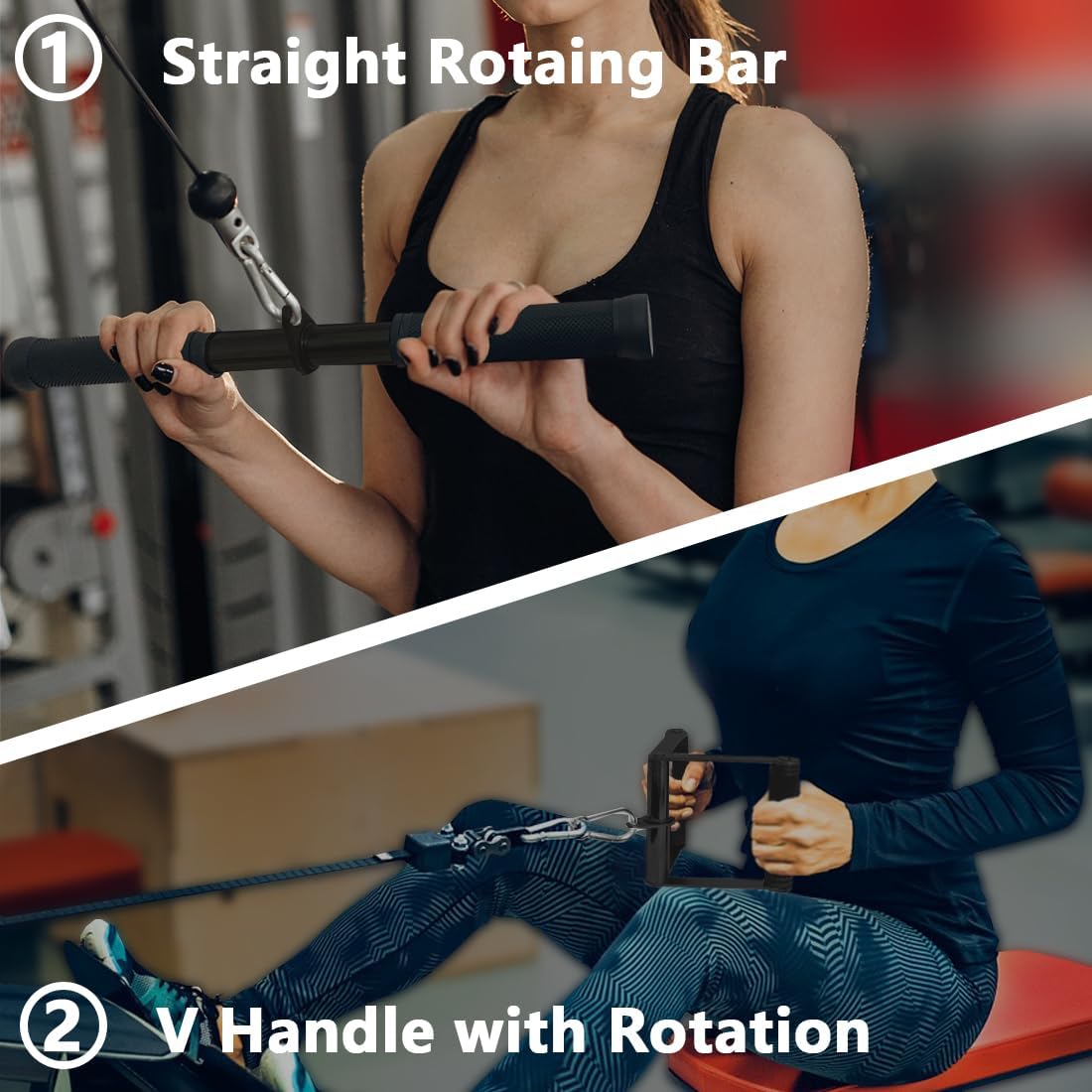 Home Gym Cable Attachments Set - Home Bar And Gym ulasan dan harga
