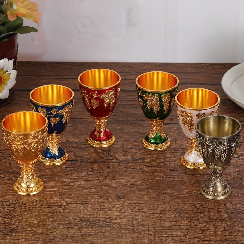 European Wine Glass, Alloy Vin - Old Fashioned Glass ulasan dan harga