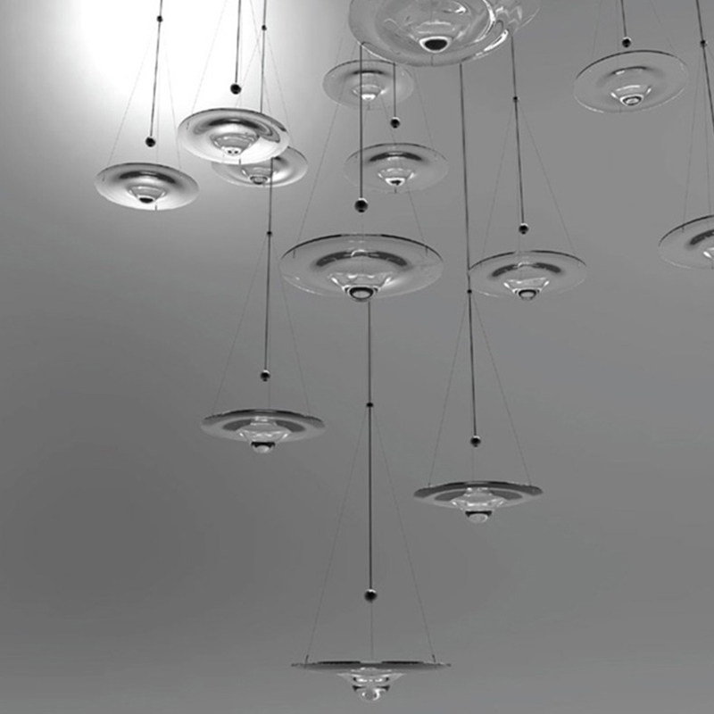 Flying Saucer Chandelier Minim - Home Bar And Counter ulasan dan harga